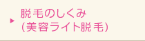 脱毛のしくみ